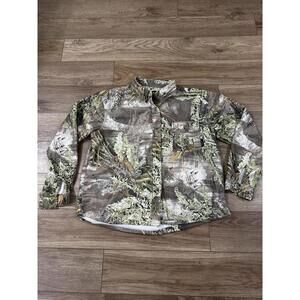 Vintage Sportman's Outfitter Camo Hunting Outdoor Button Up